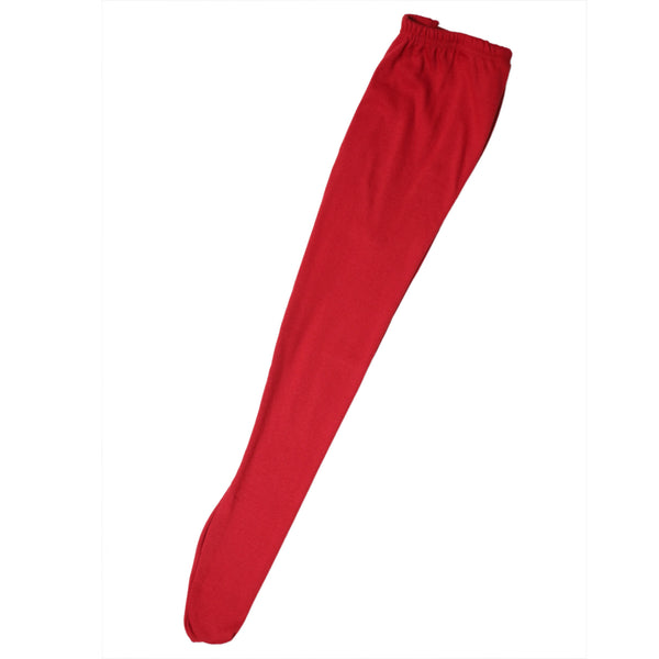 Winter Lycra Rib Leggings (NewBorn-10years)(Red)