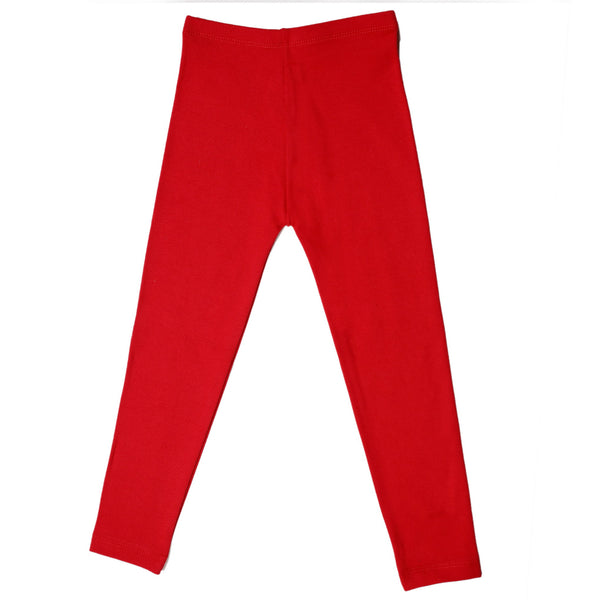 Winter Stretchable Tights  (6months-12years)(Red)