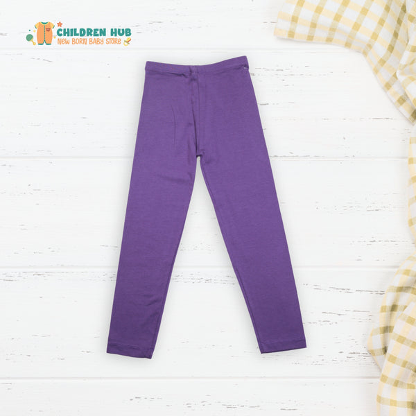 Summer Stretchable Tights  (6months-12years) (Purple)